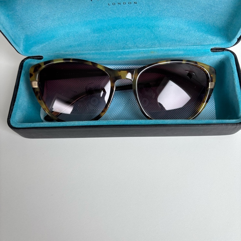 Ted Baker London Brown Tortoiseshell Glasses